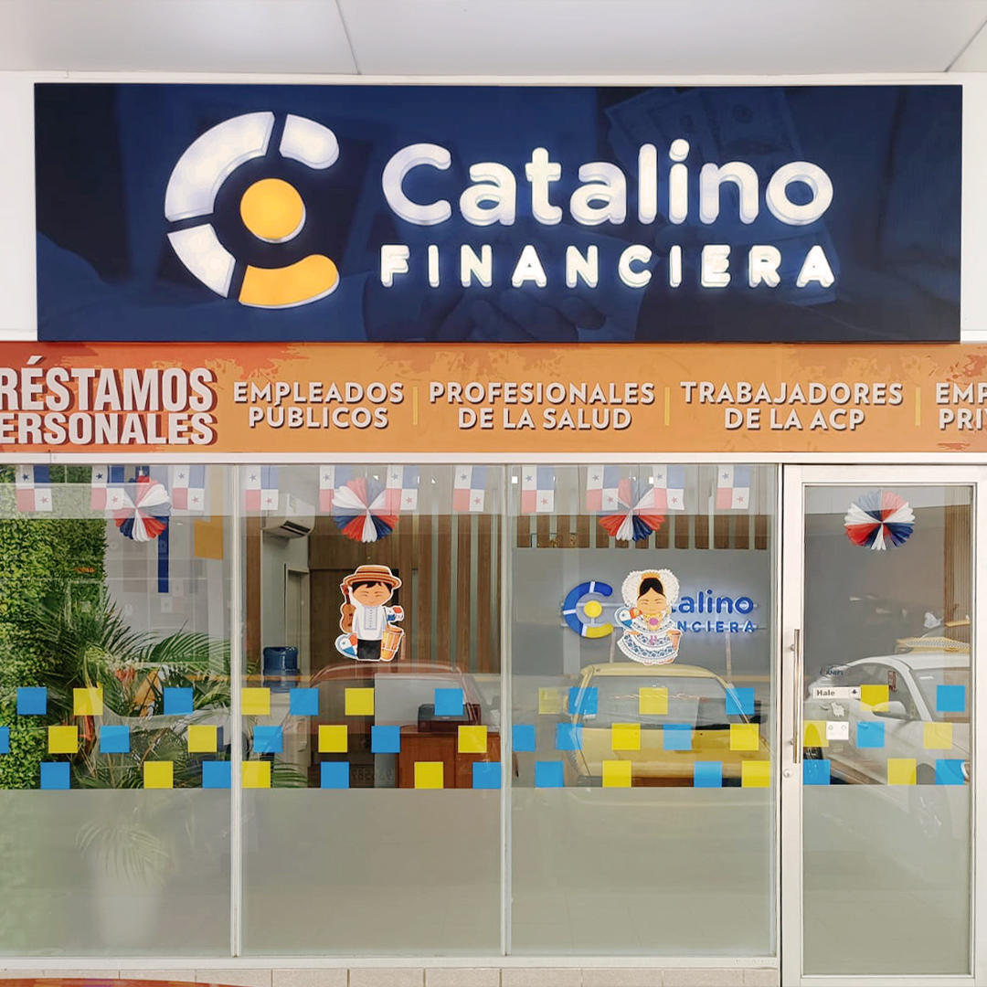 Financiera Catalino: Préstamos Personales y Financiamiento de Autos más cerca de ti en Sucursal Villa Zaita Mall, República de Panamá