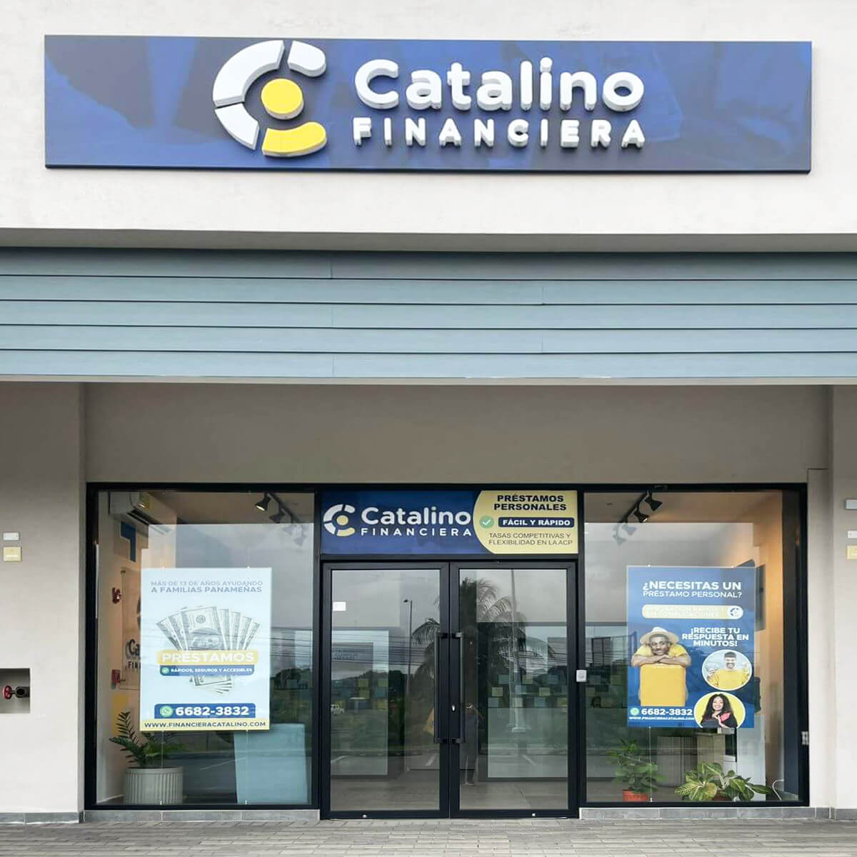 Financiera Catalino: Préstamos Personales y Financiamiento de Autos más cerca de ti en la Plaza Comercial La Rotonda de los Cuatro Altos, Colón, República de Panamá